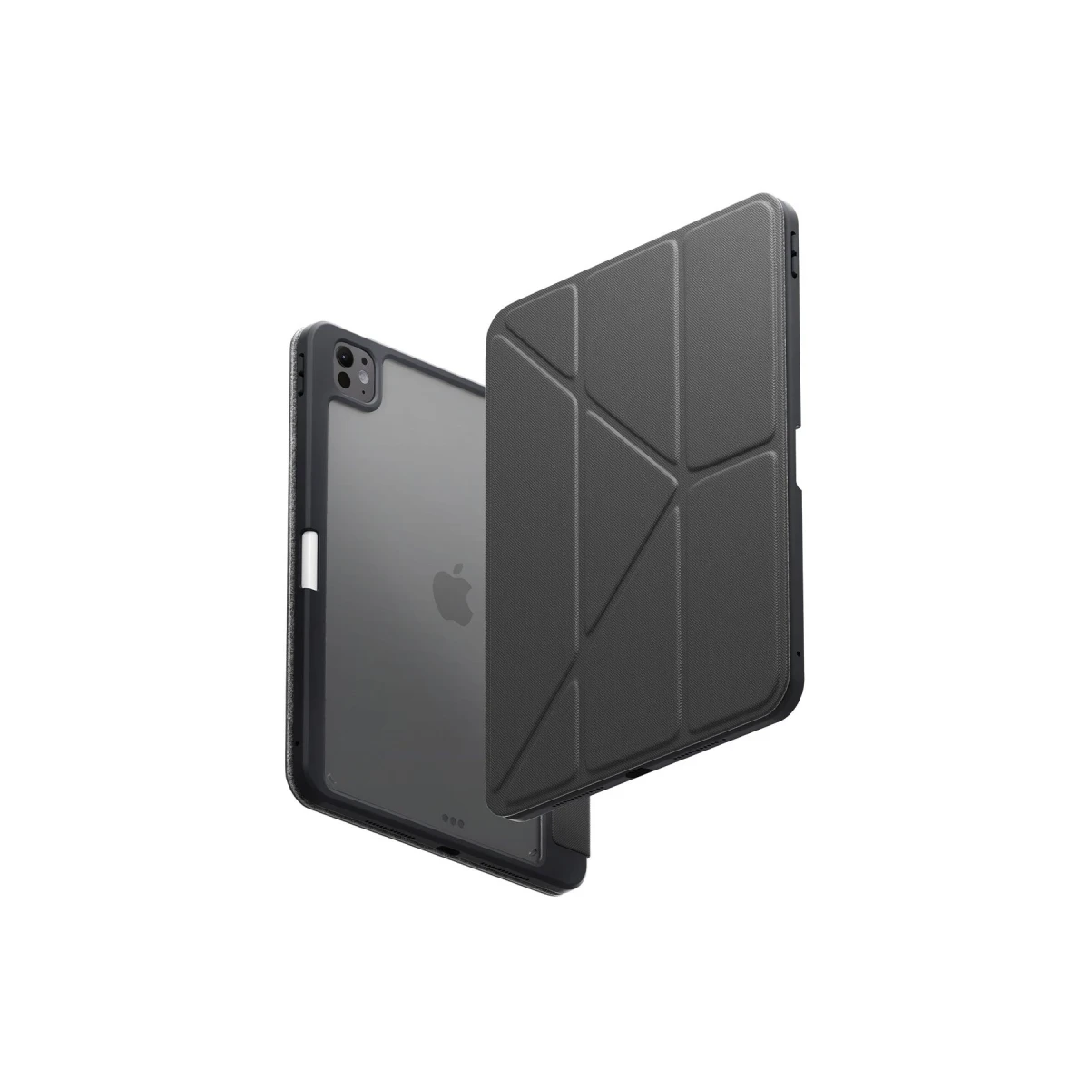 Uniq Apple iPad Pro 11 (2024) Moven Standlı Tablet Kapak - Gri